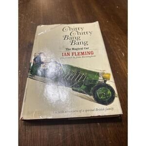 Chitty Chitty Bang Bang: The Magical Car by Ian Fleming 1964 HCDJ 1st US Edition